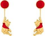 Disney Winnie The Pooh Red and Gold Coloured Floating Balloon Earrings EF00861YL