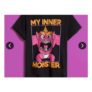 Disney the Incredibles Jack Jack My Inner Monster Black T-Shirt