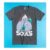 Disney the Little Mermaid Ursula Poor Unfortunate Souls Charcoal Marl T-Shirt