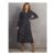 Ditsy Floral Notch Neck Midaxi Shirt Dress