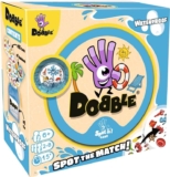 Dobble Waterproof Fun Family Card Game 15 Min Playtime 2-8 Players Ages 6 and up – Prime Deal