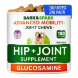 Dog Joint Supplement with Glucosamine Hip Chews – £13.89 S&S Voucher