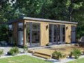 Dominator Pressure Treated Insulated Garden Office UPVC Glazed Approx. W7.5m x D3.5m – W/Code