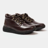 Donnay Mens Leather Casual Chukka Boots, Sizes 6-11