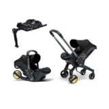 Doona X Baby Stroller ISOFIX Base – Nitro Black, Birth – 12 Months – With Code