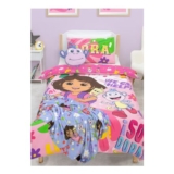 Dora the Explorer Hola Pink Single Duvet Cover