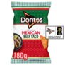 Doritos Mexican Beef Taco Tortilla Sharing Crisps 180g