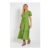 Dorothy Perkins Drawstring Waist Bubble Sleeve Midi Dress