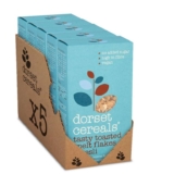 Dorset Cereals Tasty Toasted Spelt Flakes Muesli – No Added Sugar Breakfast – Vegan & Naturally High Fibre Cereal – 570g (Pack of 5 x 570g)