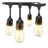 Dotrvmp S14 LED Festoon Lights, 48ft, IP65 Waterproof, Connectable