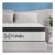 Double Mattress 135x190cm 7-Zone Memory Foam Pocketed-Spring Hybrid Medium-Firm