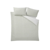 Double Oslo Striped Waffle Duvet Cover Set