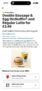 Double Sausage & Egg McMuffin and Regular Latte for £3.49 (Selected Accounts)