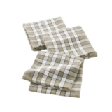 Douceur dIntrieur Napkins Set of 3, 45×45 Cm, Linen Cotton