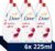 Dove Velvet Glow Body Wash Body Cleanser shower gel with plant-based moisturisers for softer, smoother skin after one shower 6x 225 ml