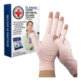 Dr. Arthritis Copper Compression Gloves for Carpal Tunnel, Pink X-Large