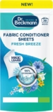 Dr. Beckmann Fabric Conditioner Sheets, Fresh Breeze, 14 Sheets Convenient and pre-dosed Fabric Conditioner sheets, with Magic Leaves Technology, 100% dissolvable, easy to use, less plastic
