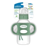 Dr. Browns Milestones Wide-Neck Sippy Bottle, BPA-Free, Silicone Handles
