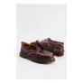 Dr. Martens Red Lowell 4-Eye Leather Shoes