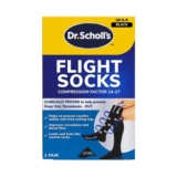 Dr. Scholls Flight Socks: Travel Compression, Sheer, Size 6-9