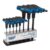 Draper Expert T-Handle Hex & Ball End Keys, Soft-Grip, Blue