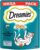Dreamies Mega Pack Cat Treats, Tasty Snacks with Delicious Salmon, 6 Pouches of 200 g