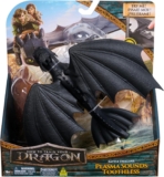 Dreamworks Dragons, How to Train Your Dragon, Battle Dragons, Plasma Sounds Night Fury, 13 Action Figure, Kids Toys for Boys & Girls Ages 4 and up