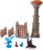 Dreamworks Dragons Trial of Flame Torch Tower Toy Figure Playset Load & Launch Boulder,Toothless, Monstrous Nightmare & 2 Viking Action Figures, Pretend Play Gifts for Kids Ages 4