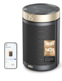 Dreo Smart Electric Heater, 1500W Portable Ceramic Fan Heaters, 3 Modes 12H Timer, Overheat & Tip Over Protection, Works with Alexa
