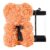 DuHouse Rose Bear 10-Inch Handmade Teddy in Gift Box