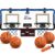 Dual Basketball Hoop for Kids 2 Player Indoor Mini Hoop with 4 Balls, Scoreboard and Pump – Black (limited stock)