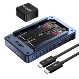 Dual-Bay NVMe SSD Enclosure 40Gbps Software RAID with code ANYOYO-EUR – FBA