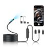 Dual-Lens Endoscope Camera with Light, 1920P HD Inspection Camera, IP67 Waterproof – by wayfinder / FBA
