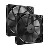 Dual Pack CORSAIR RS140 140mm PWM Fans Black /White