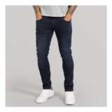 Duck and Cover Mens Maylead Slim Fit Jeans Blue Black