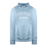 Duffer Locker Blue Marl Hoodie