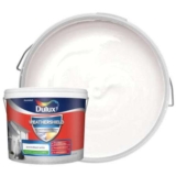 Dulux Weathershield All Weather Protection Smooth Masonry Paint 10L – Pure Brilliant White / Concrete Grey (Free C&C)