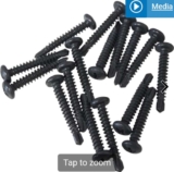 DuraPost VISTA Anthracite Grey Self Drilling Screw – 4 x 28mm Pack of 16 – free C&C