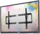 Duronic 33 – 60 TV Bracket TVB777 Heavy Duty Adjustable Black Wall Bracket For LCDPlasmaLED3D4K OLED QLED For Wide Screens With Tilt down. VESA 200 X 200, 400 X 400, 600 X 400