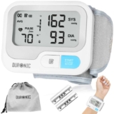 Duronic Wrist Blood Pressure Monitors BPM65 CE Approved Monitor Automatic Blood Pressure Machine – Sold by DURONIC / FBA
