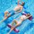Dusor 2 Pack Pool Inflatables, XL Inflatable Pool Toys Water Hammock, 4 In 1 Tanning Pool Floats Hammock, Swimming Pool Toys Inflatable Pool Chair, Pool Inflatables for Adults Kids