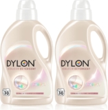 Dylon Light and White Detergent (30 WL), Liquid Laundry Detergent for all light-coloured and white clothes, Washing Detergent to Protect all light colours and Renew Fibres (Pack of 2)