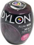 Dylon Machine Dye Pod Box of 3 Plum Red, 25 x 10 x 4 cm