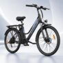 E Bikes for Men Adults, 250W Electric Bike with 39nm Torque, 36V20AH Battery 100-120km Range, 7-Speed Disc Brake & Spring Shock Absorber, 26 Inch Electric Bicycle for Outdoor & Commute