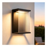EBION LED Wall Light 9W 3000K IP54 Aluminum Indoor/Outdoor