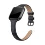 EDIMENS Slim Genuine Leather Replacement Strap for Fitbit Versa