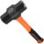 EFFEKTWERK Club Hammer (1.3kg / 3lbs) – Heavy-Duty w/ 33cm Shock Absorbing Fibreglass Rubber Handle – Sold by Mendota Merchants LLC FBA