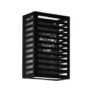 EGLO Alamonte Exterior Wall Light Cuboid – Black