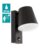 EGLO Caldiero Exterior Wall Light with Sensor- Anthracite