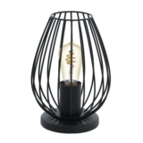 EGLO Newtown Vintage Table Lamp in Cage